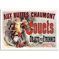 Art Nouveau Poster - Aux Buttes Chaumont